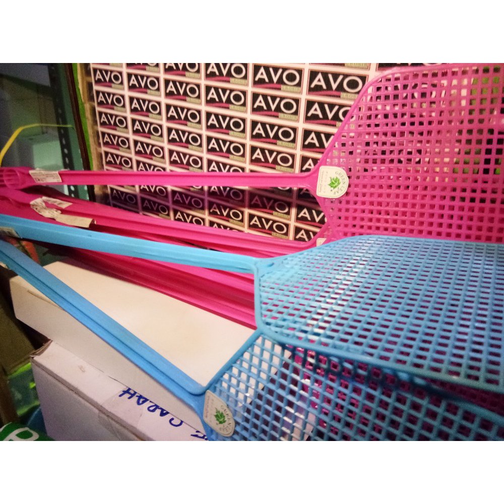 Unik alat tepok tepukan pemukul lalat serangga nyamuk fly swotter panjang Murah