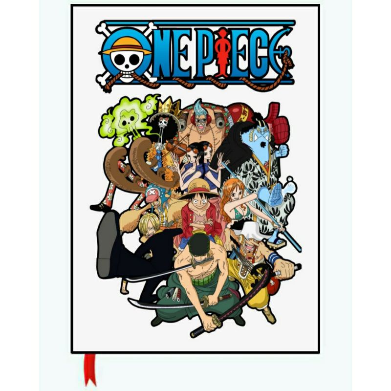 

Buku Tulis Hard Cover - Anime One Piece