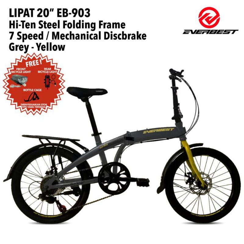 Sepeda Lipat 16 20 inch folding bike everbest eb 903 902