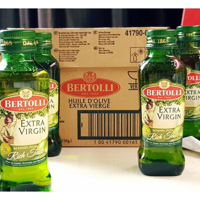 

Bertolli Extra Virgin Olive Oil / EVOO / Minyak Zaitun Ekstra V 250 ml