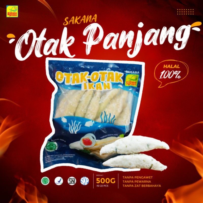 

SAKANA Otak2 Panjang 500 Gram