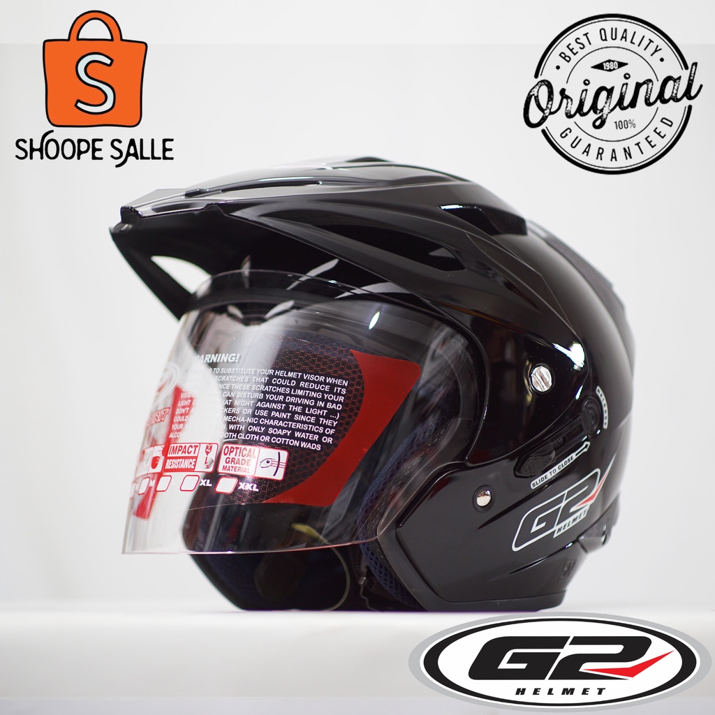Neo Helm G2 Exterminator I Helm G2 CX Double Visor I Helm G2 2 Visor I Helm G2 Solid Half Face