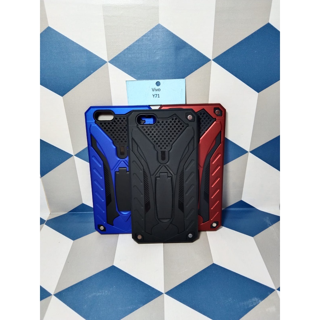Vivo Vivo Y71 Phantom Series Stand Iron Hardcase Spigen touch armor case Robot