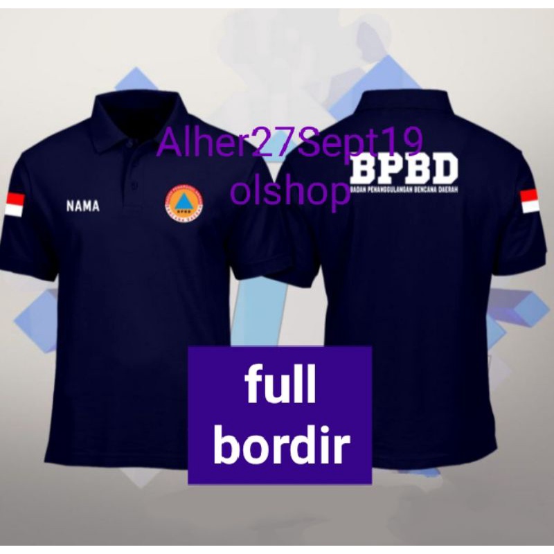 kaos BPBD baju BPBD kaos katun BPBD kaos kerah BPBD kaos polo BPBD polo shirt BPBD poloshirt BPBD
