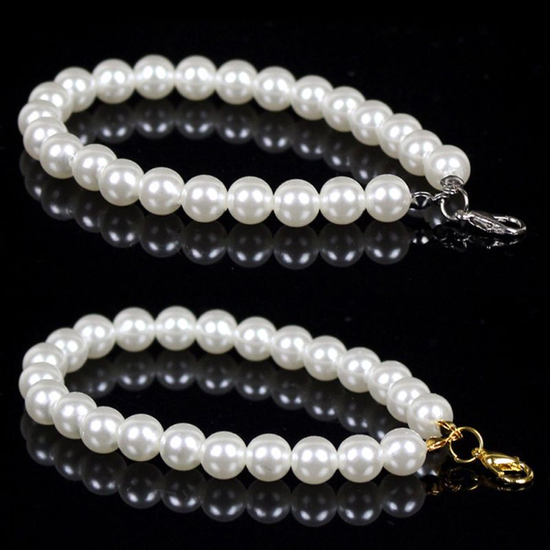 SIY  DIY Pearl Keychain Car Handbag Pendant Connector Hanger Hook Jewelry Findings