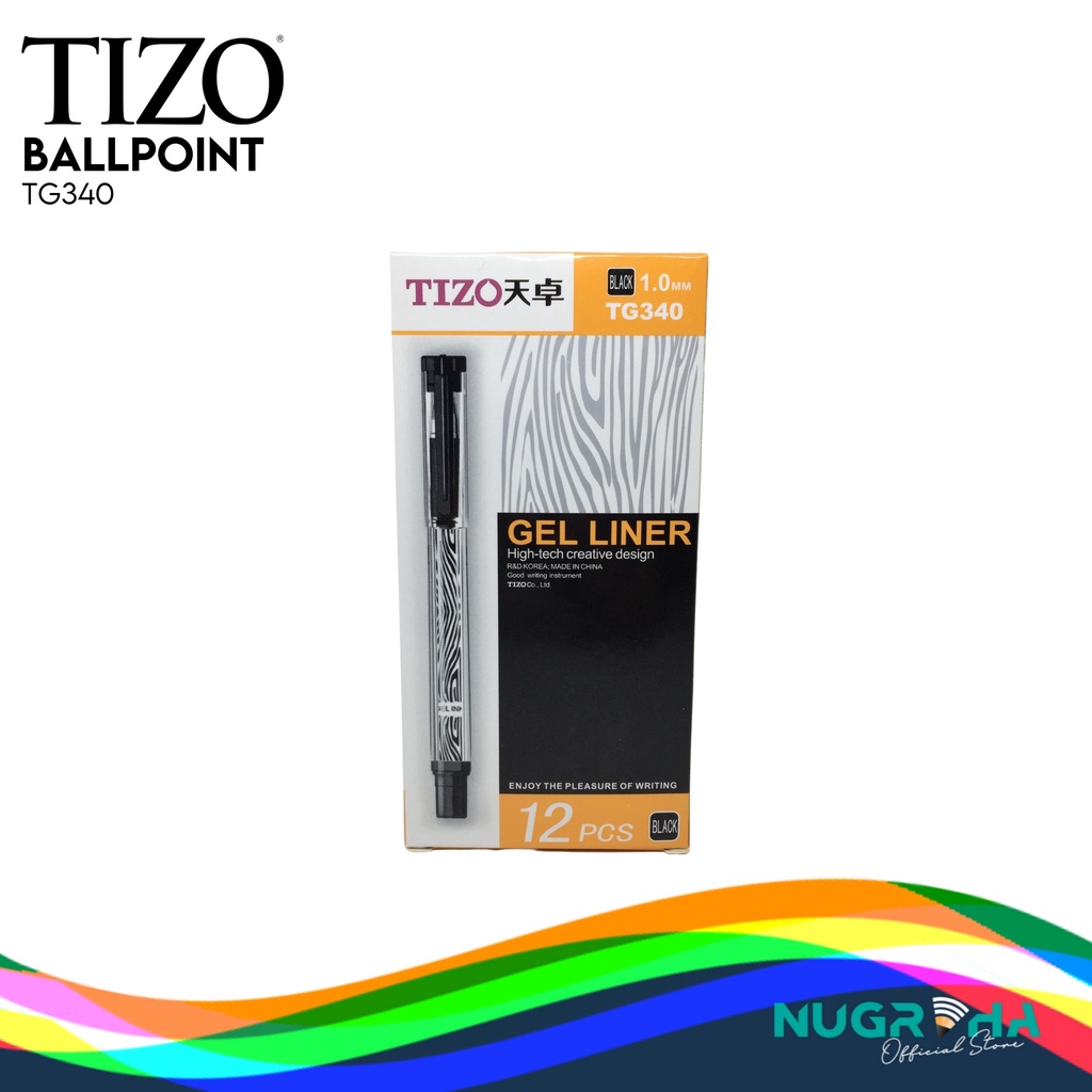 

TIZO BALLPOINT / PULPEN / PENA TG340 (1 LUSIN)
