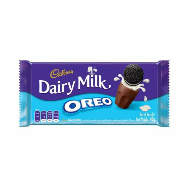 

Cadbury Cocolate Dairy Milk Oreo 40g