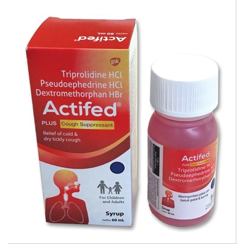 Actifed DM 60ml ATT Merah