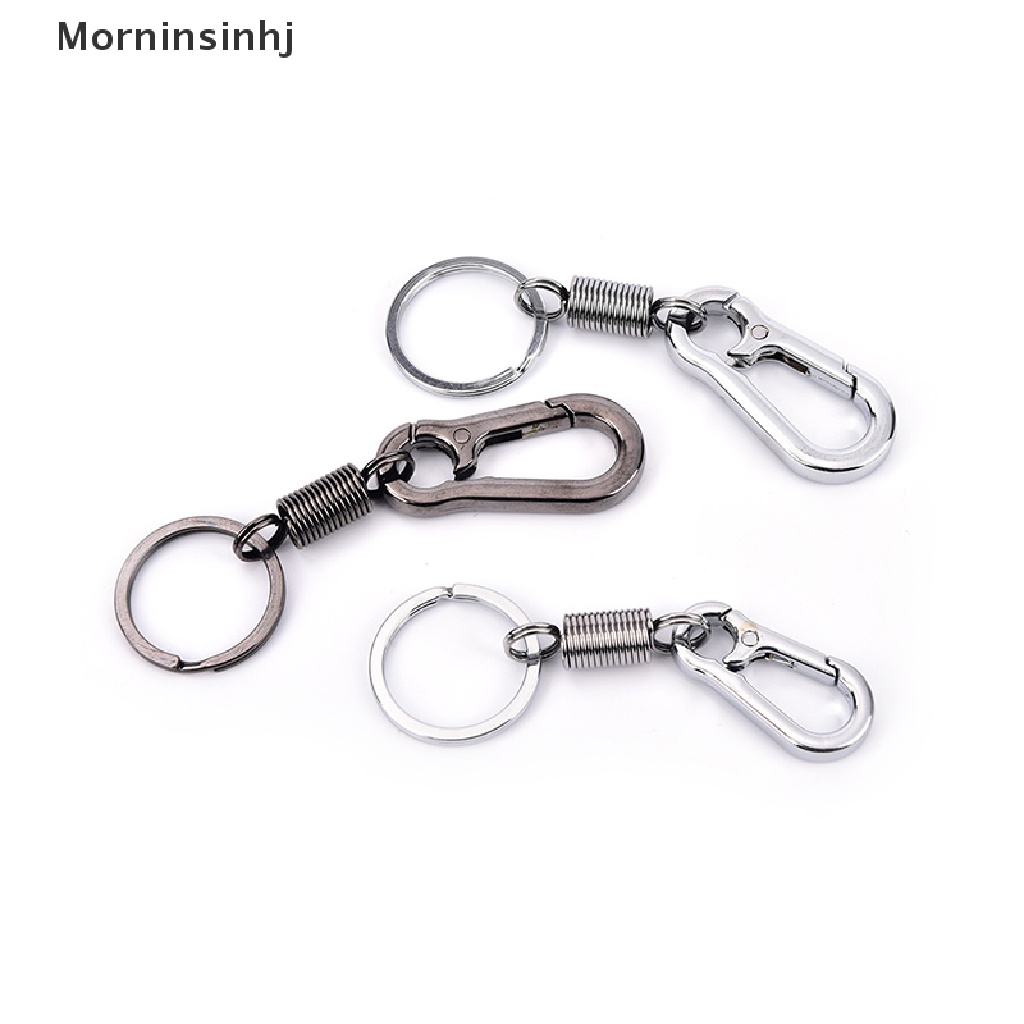 1 Pc Gantungan Kunci carabiner anti Hilang Bahan Stainless steel