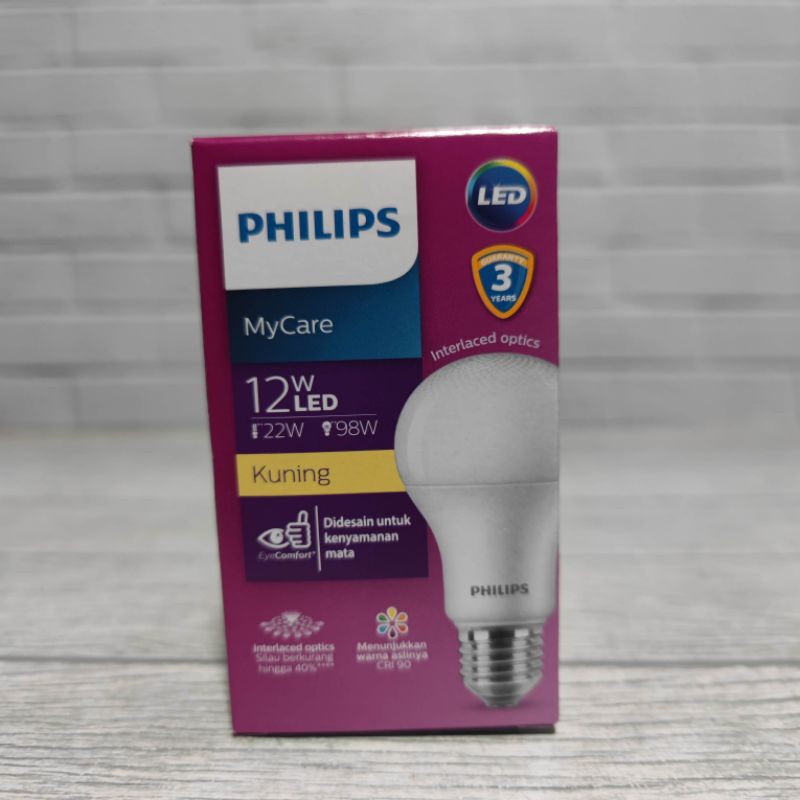 Philips Led Mycare 12w Lampu Led Philips 12 W