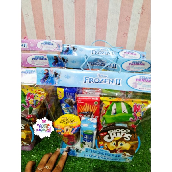 Snack Ultah Premium/Premium Snack Ultah/Bingkisan Snack / Goodiebag Snack /Snack Ultah Murah