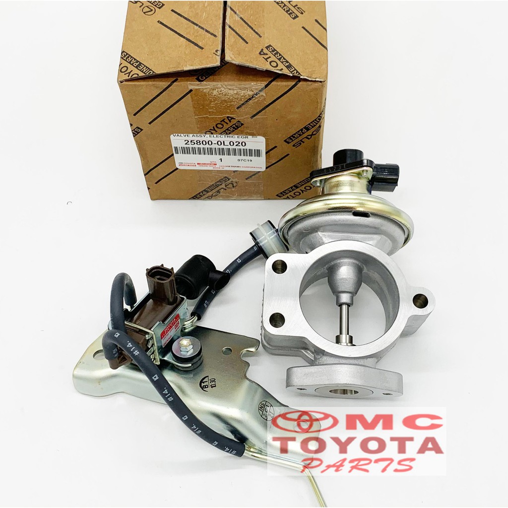 Valve Assy Electric EGR Control Innova Fortuner Hilux 25800-0L020