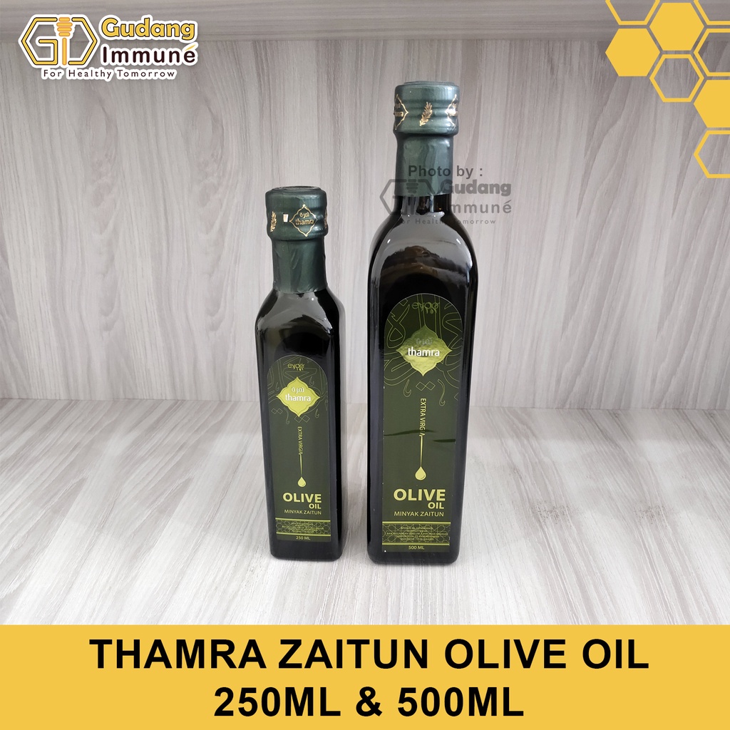 Minyak Zaitun THAMRA Extra Virgin Olive Oil Evoo - Gudang Immune