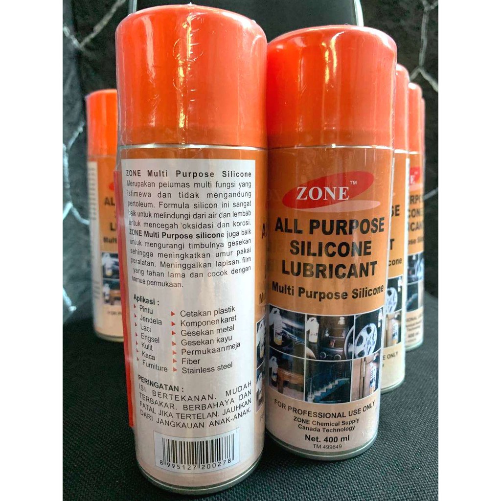 (GROSIRJAYA32) Silikon Silicone Spray Pelumas Karet Kaca Power Window Mobil Zone 400ML