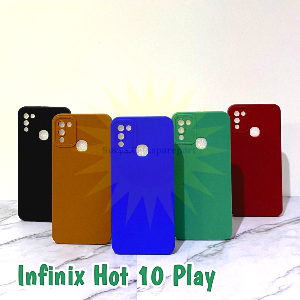 Case Slim Matte Pro Camera Infinix Hot 10 Play Hot 11 Play - SC