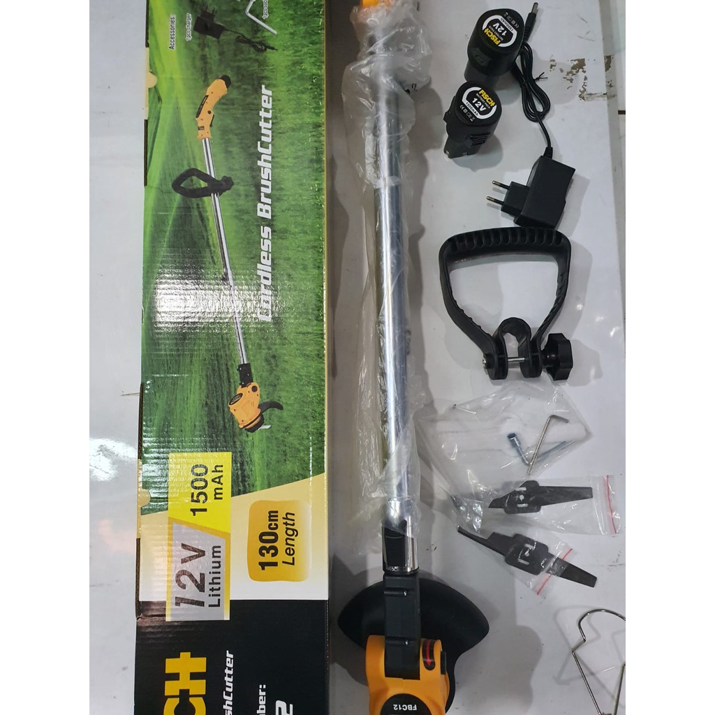 XENON CDGT360 Mesin Potong Rumput 12V Cordless Grass Cutter Trimmer