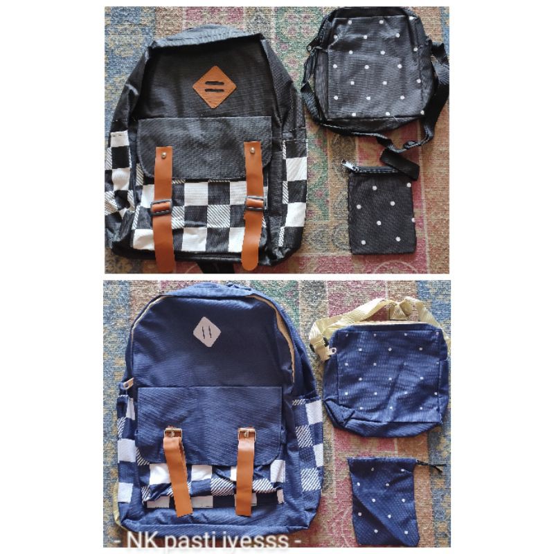 

Tas Beranak Motif Kotak Murah