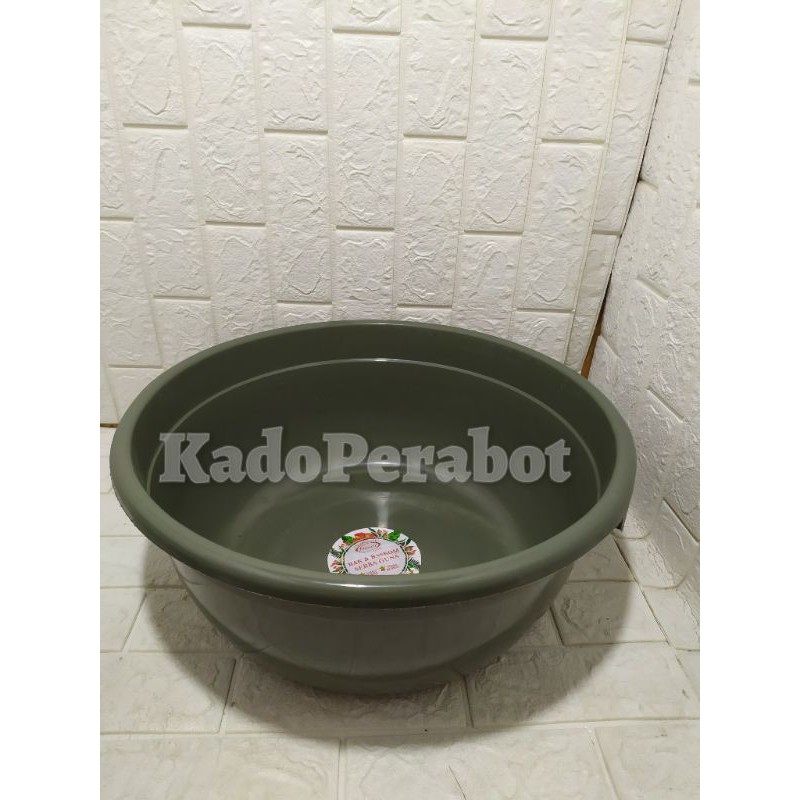 baskom abu 45cm no 20 - baskom cuci sayur - baskom air besar - ember