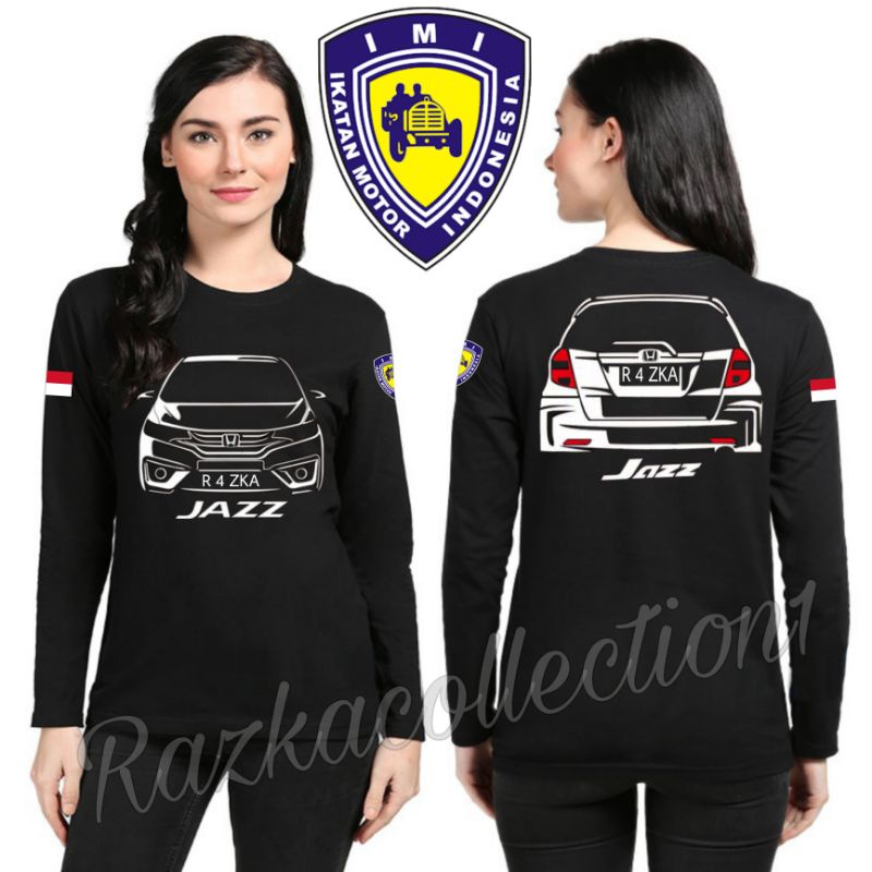 Baju kaos pria Jazz || Kaos Mobil Jazz || Baju Otomotif Distro Mobil Honda Jazz || Kaos Custome