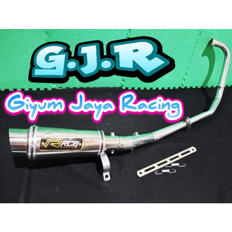 Knalpot Racing RCB untuk motor Vixion