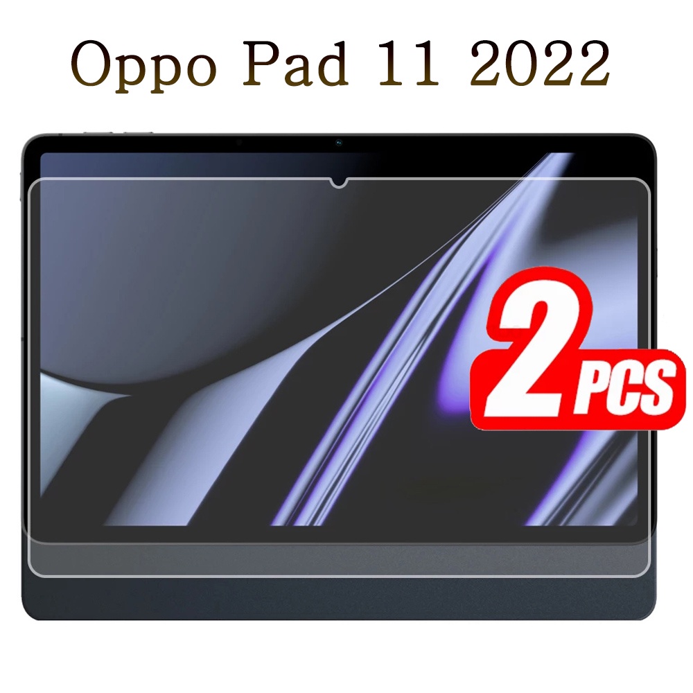 (2 Pak) Pelindung Layar Tempered Glass Anti Gores Untuk Oppo Pad 11 2022