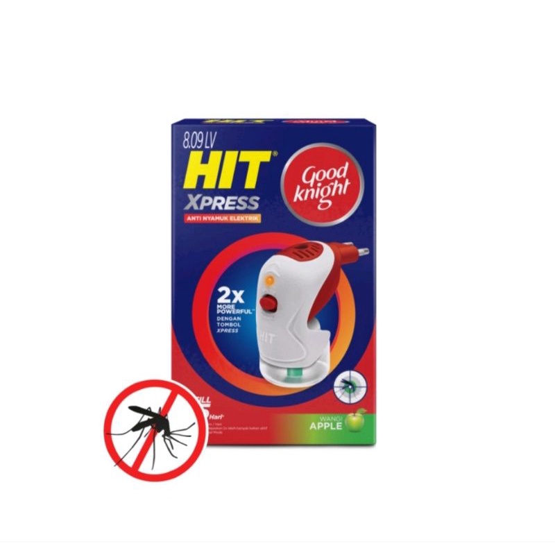 Hit Expert/Xpress Set - Obat Nyamuk Elektrik - Bunuh Nyamuk Penyebab Demam Berdarah (DBD)