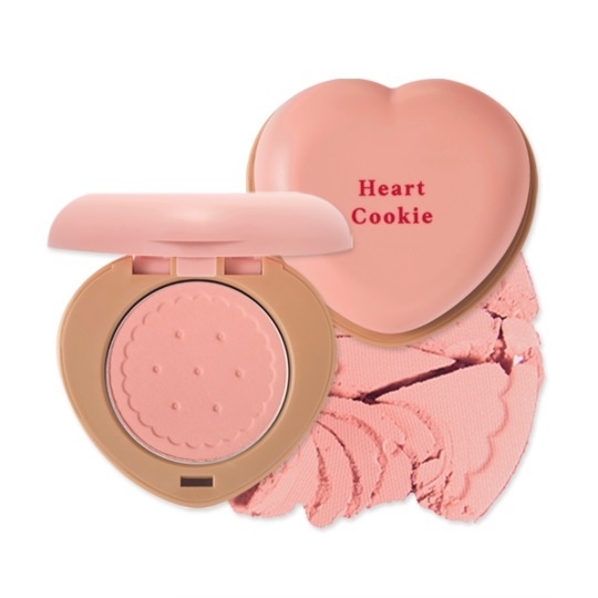 ETUDE HOUSE Heart Cookie Blusher / Lovely Cookie