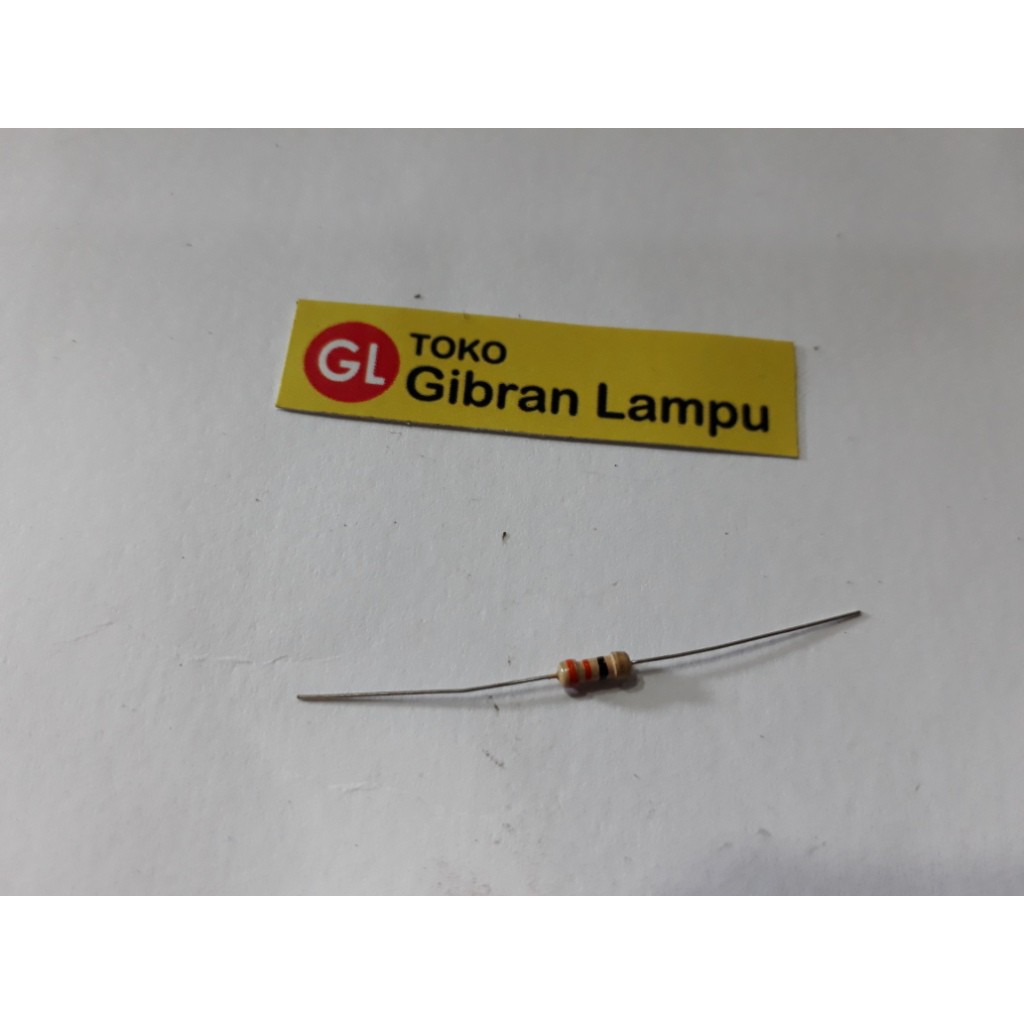 Resistor 33 Ohm 1/4 Watt - Carbon Film Resistor 5%