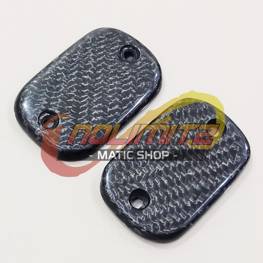 Cover Tutup Master Minyak Carbon Kevlar Yamaha Nmax All Type