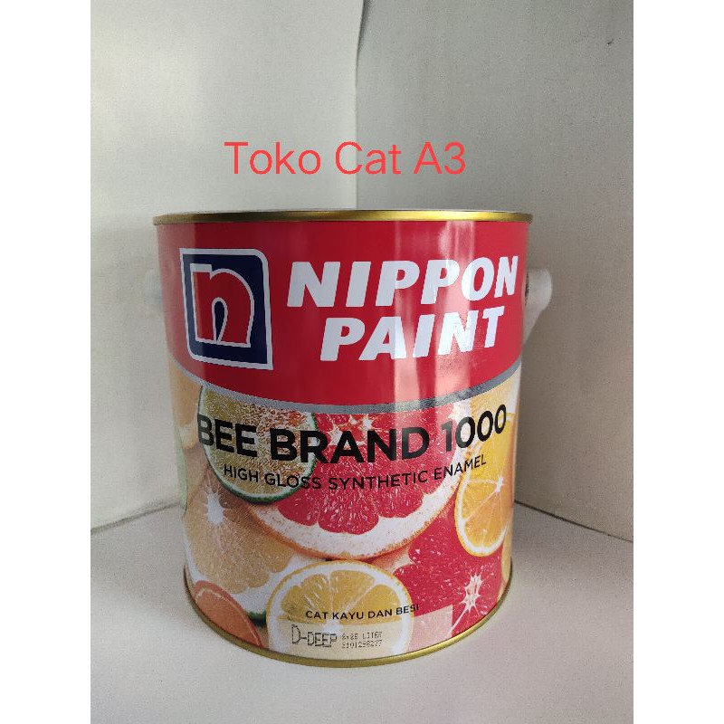 

Nippon Bee Brand 2.5L / Cat Minyak Kayu dan Besi