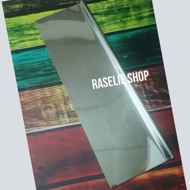 Scraper Stainless Panjang Pemotong Adonan Kue Cutter Cake Spatula