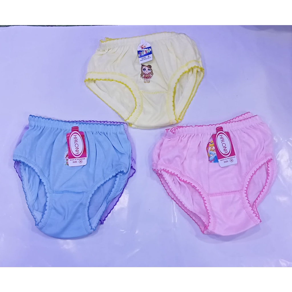 3 Pcs Celana Dalam Anak Perempuan - Justisa