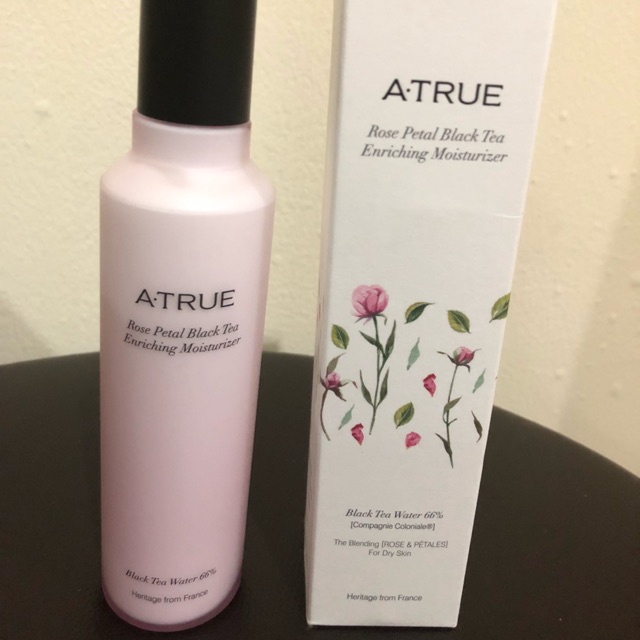 Atrue Rose Petal Black Tea Enriching Moisturizer (Preloved)