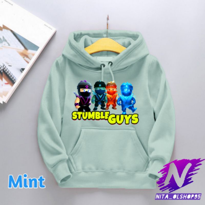 Hoodie stumble guys favorit Hoodie anak ninja stumble guys