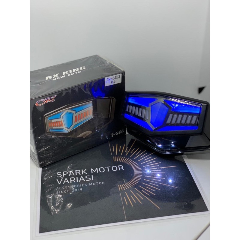 Lampu stop blkg RX King LED New Cr7