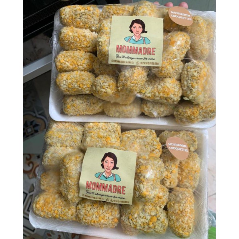 

Mommadre Jakarta Mushroom Croquette frozen