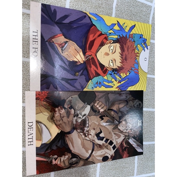 set sukuna tarot jjk kadeart jujutsu kaisen