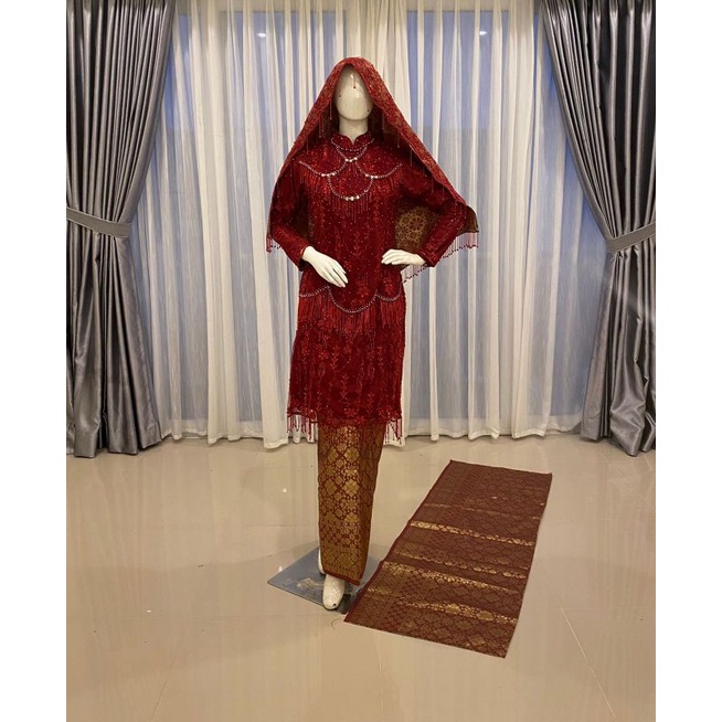 KOTO GADANG MELAYU /KEBAYA PENGANTIN KOTO GADANG MEWAH/GAUN WEDDING MODERN