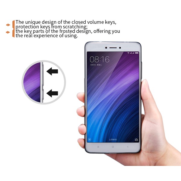 Soft Case Xiaomi Redmi Note 4X Nillkin Nature TPU Casing Original