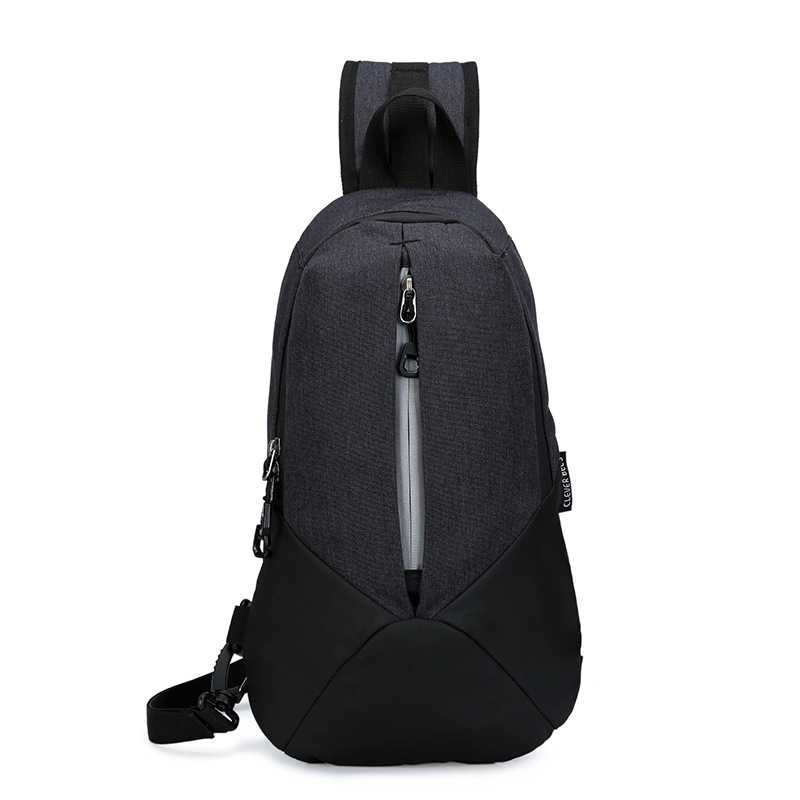 Terbaru CLEVER BEES Tas Selempang Casual Chest Bag - L108