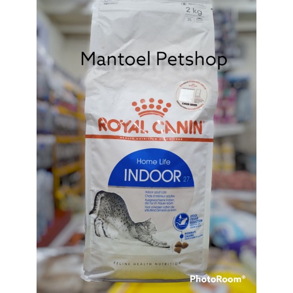 ROYAL CANIN INDOOR 27 KEMASAN 2 KG FRESHPACK