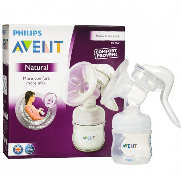 PRELOVED Pompa Asi Philips Avent Manual Breastpump Pompa Asi Avent Manual Natural Comfort + bottle /