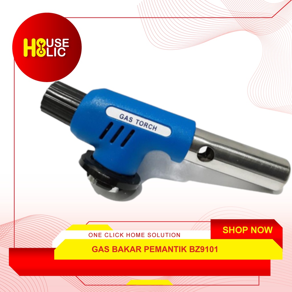 Blow Torch / Portable Gas BZ9101 / Gas Torch / Flame Gun / Pemantik / Korek