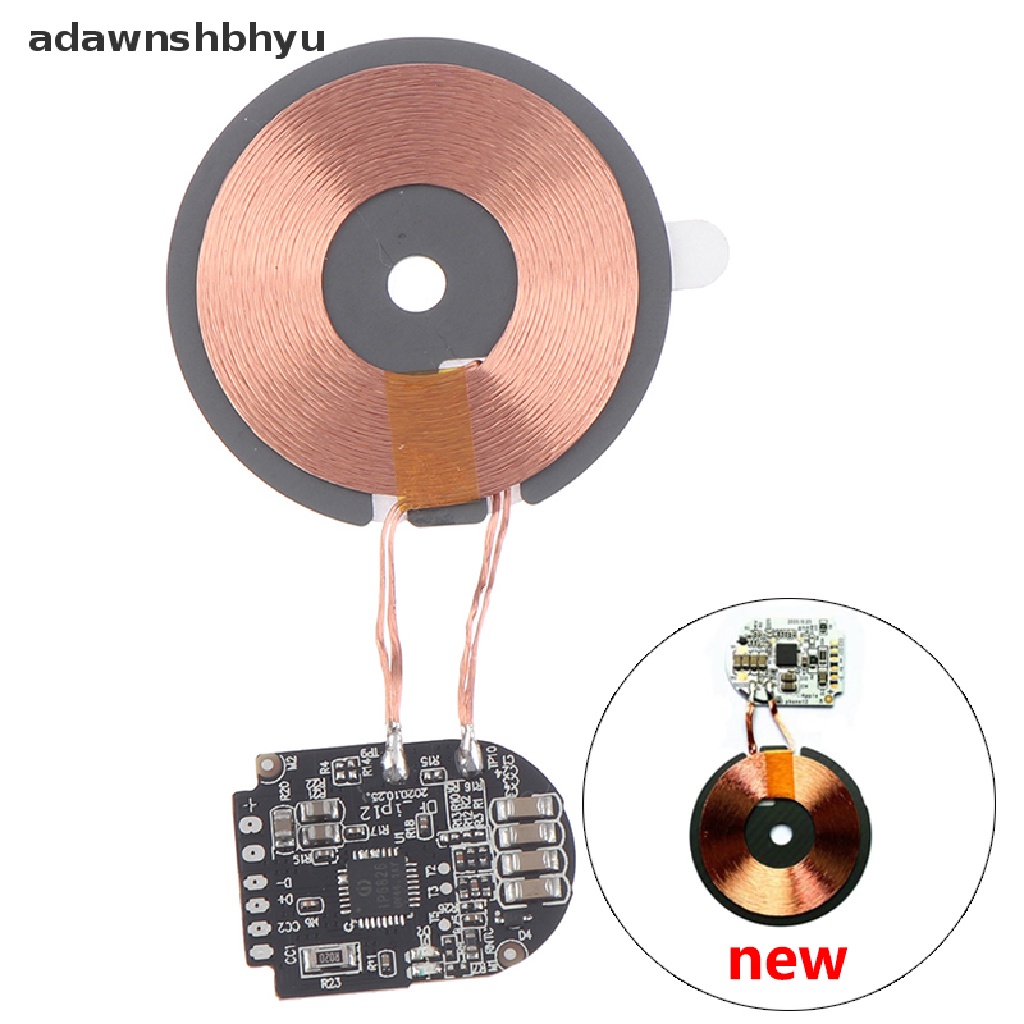 Adawnshbhyu Papan Sirkuit Wireless Charging pcba15W DIY + Modul Receiver Coil