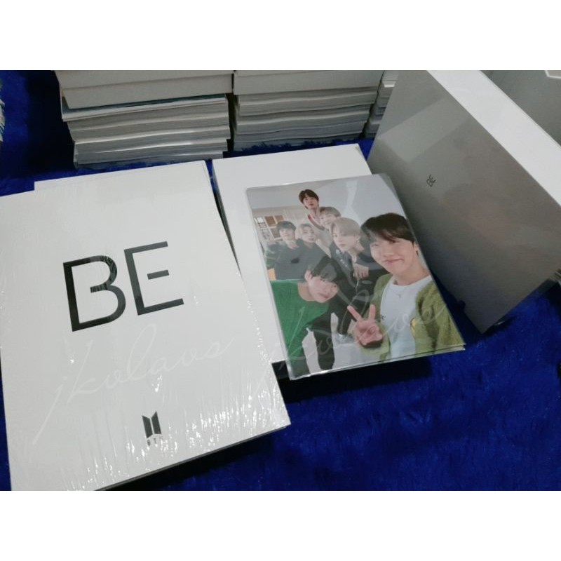 [READY STOCK/SEALED] BTS ALBUM BE DELUXE SEALED FULLSET GIFT POB WEVERSE MINI POSTER OT7 WV NOTE