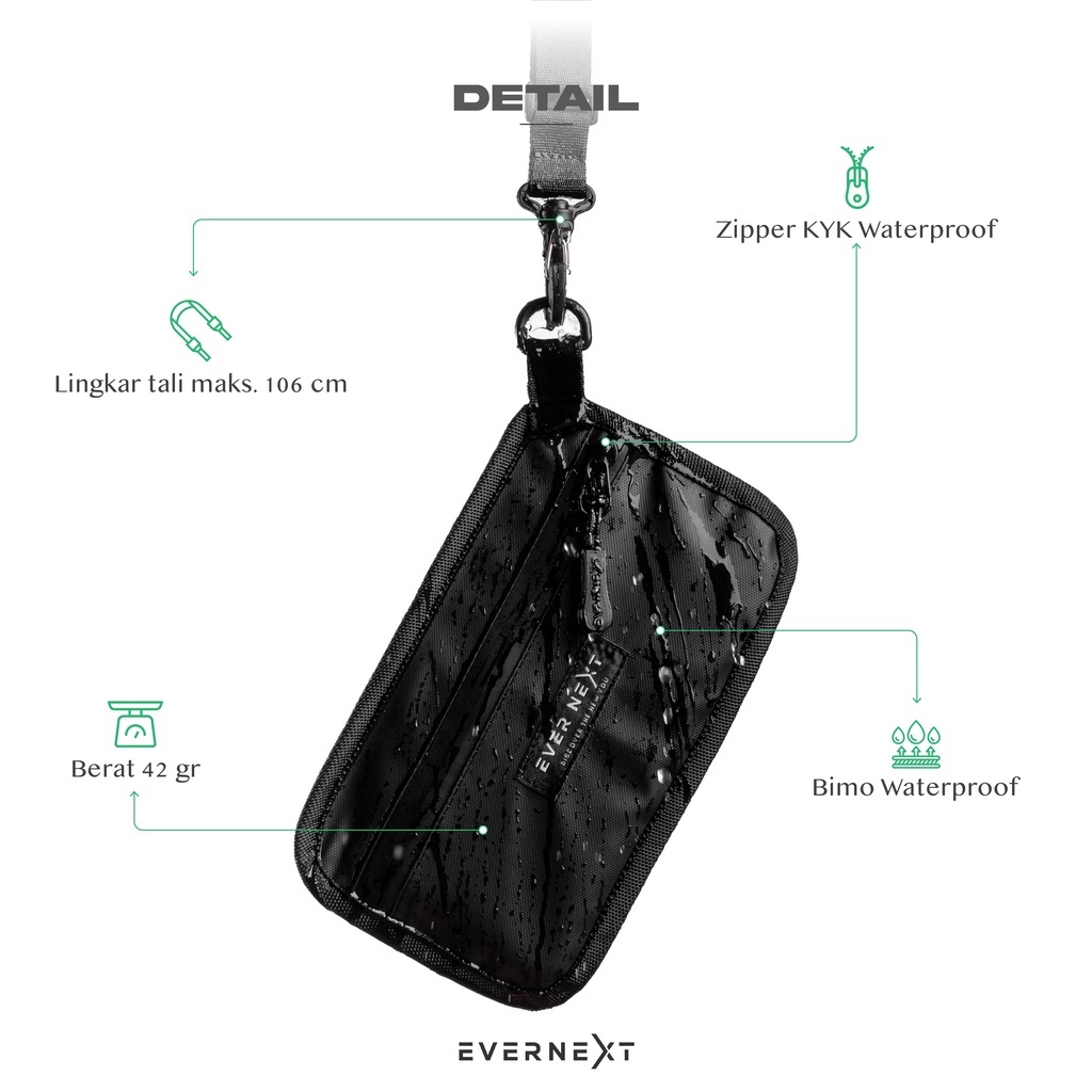 Sling Phone Bag Pria Wanita Waterproof Tempat Hp Pelindung Hp Anti Air 1