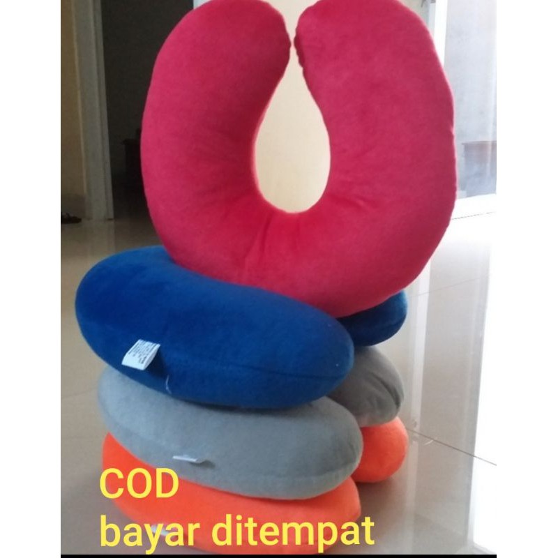 Bantal ☆LEHER TRAVELLING☆ POLOS  40