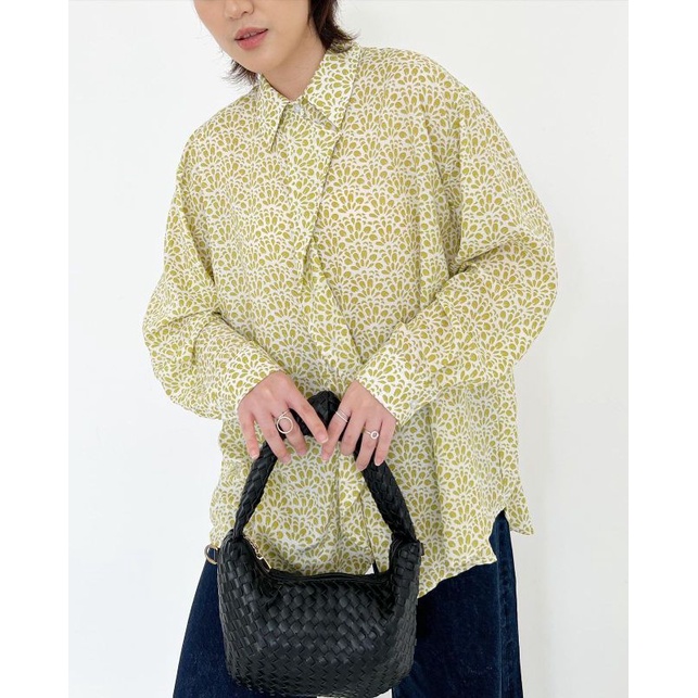 TRICK & TRICKY OVERSIZED SHIRT RUFFLE