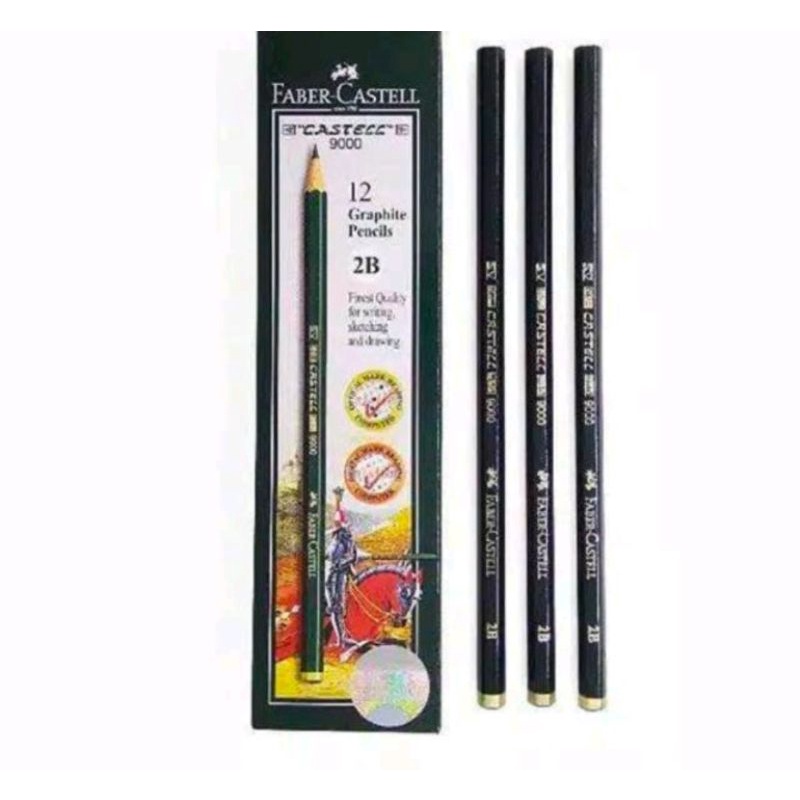 

Pensil 2B Faber Castell Original (1 lusin)