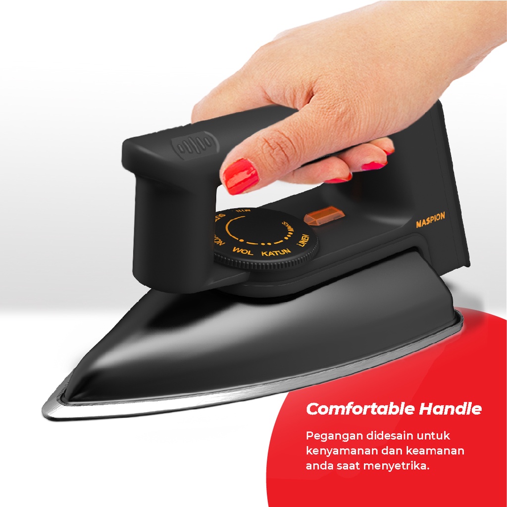 Maspion Setrika Listrik / Gosokan Baju - EX1010 BlackBerry